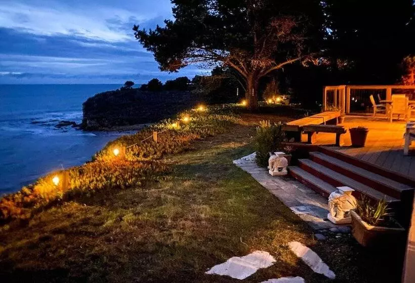 Oceanfront Point Arena House W/ Lovely Deck!