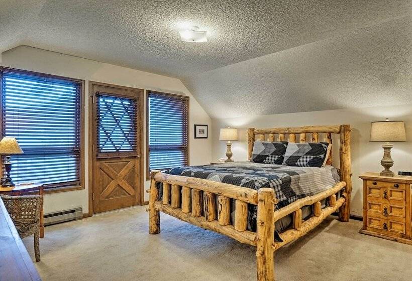 Peaceful Pines Estes Park Home: Longs Peak View