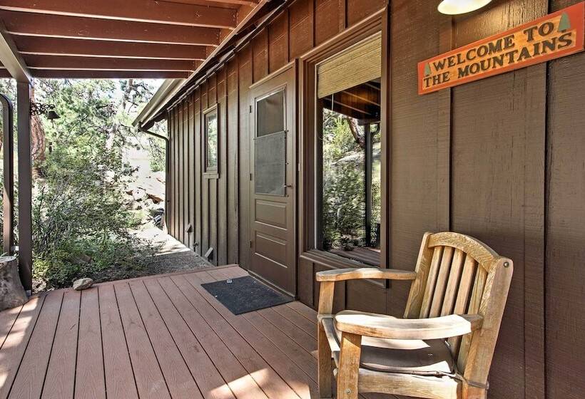 Peaceful Pines Estes Park Home: Longs Peak View
