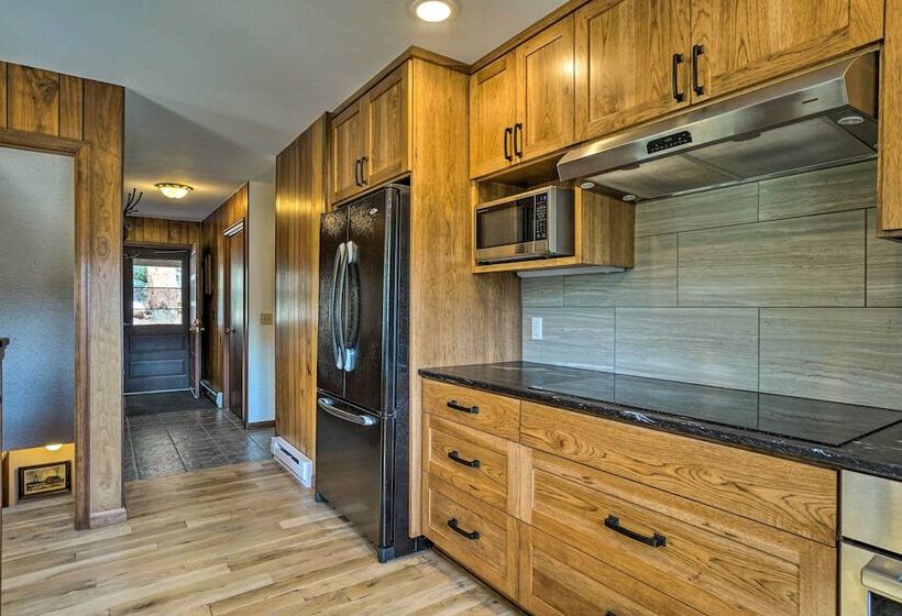 Peaceful Pines Estes Park Home: Longs Peak View