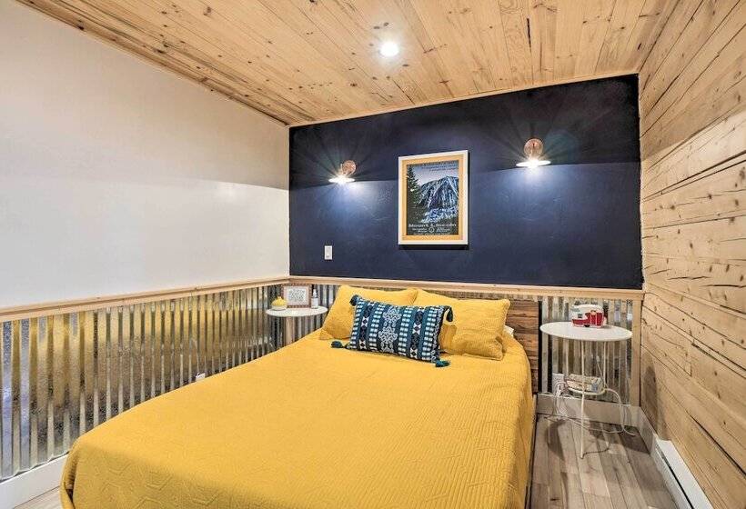 Picturesque Alma Log Cabin W/ Deck & Grill!