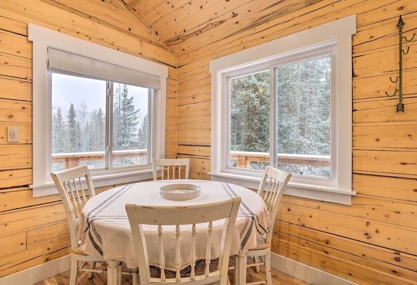 Picturesque Alma Log Cabin W/ Deck & Grill!