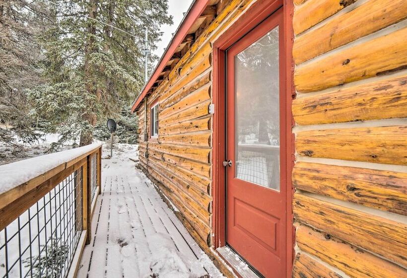 Picturesque Alma Log Cabin W/ Deck & Grill!