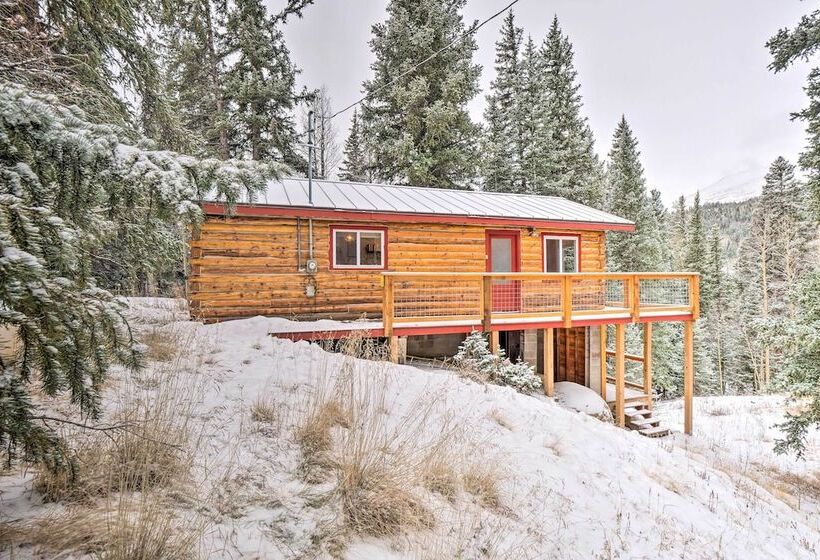 Picturesque Alma Log Cabin W/ Deck & Grill!