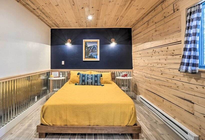 Picturesque Alma Log Cabin W/ Deck & Grill!