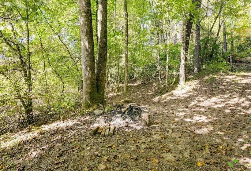 Hot Tub + Furnished Porch: Balsam Grove Cabin