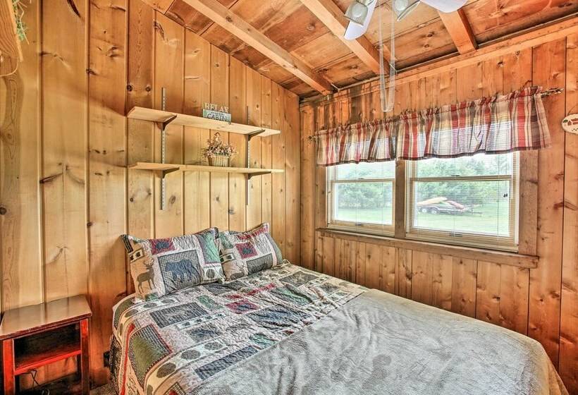 Rustic River View Cabin W/ Fire Pit, Games & Grill