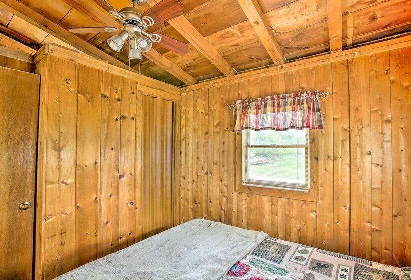 Rustic River View Cabin W/ Fire Pit, Games & Grill