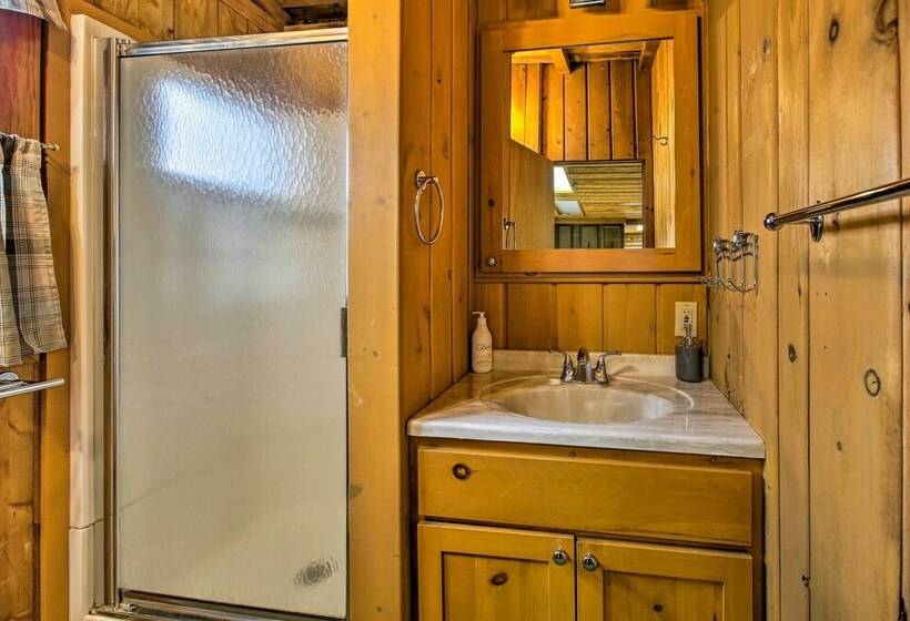 Rustic River View Cabin W/ Fire Pit, Games & Grill