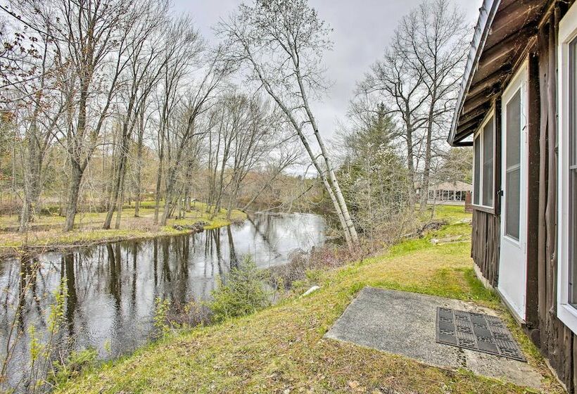 Rustic River View Cabin W/ Fire Pit, Games & Grill