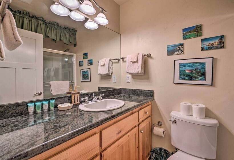 South Lake Tahoe Retreat W/ Mountain View Deck