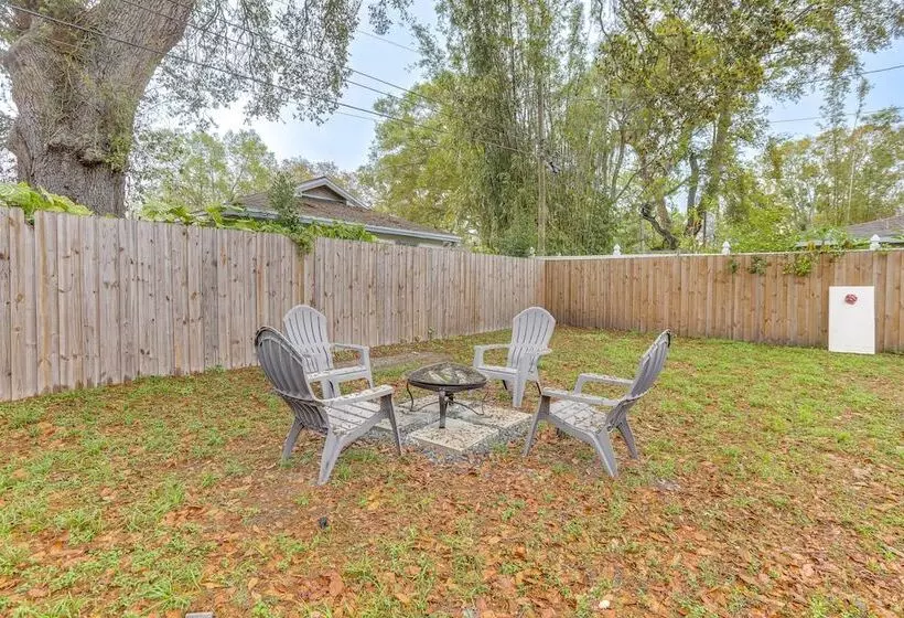 St Petersburg Escape W/ Fenced Yard + Games!