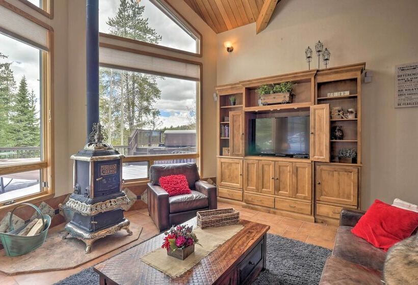 3 Mi To Main St: Mtn View Deck In Breckenridge Gem