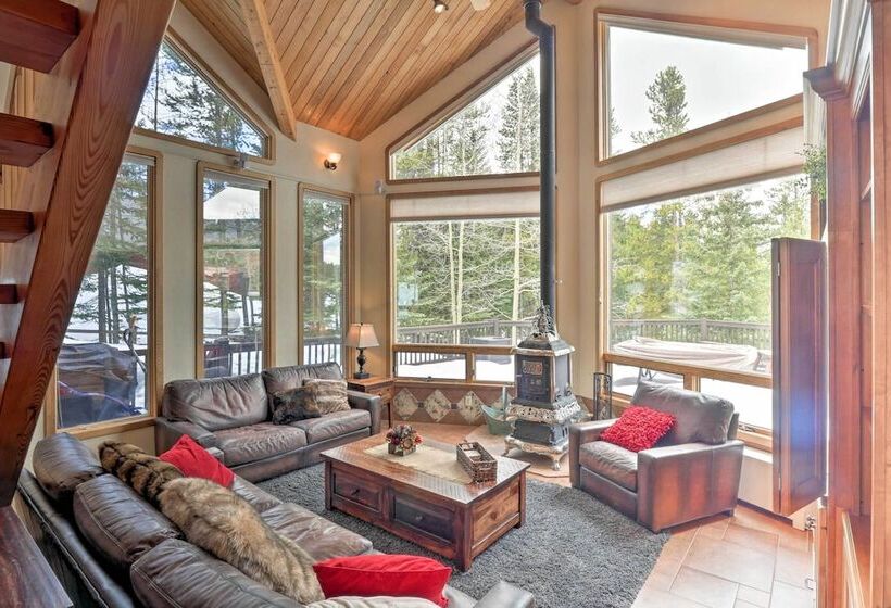 3 Mi To Main St: Mtn View Deck In Breckenridge Gem