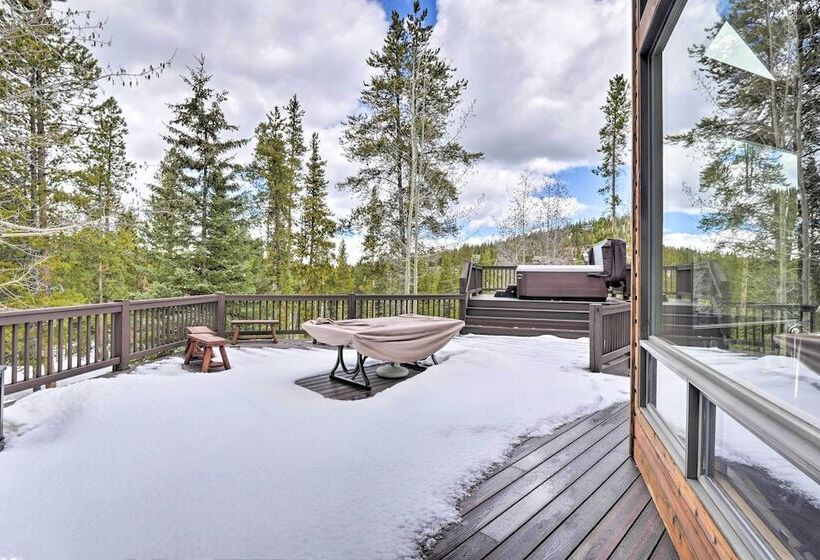 3 Mi To Main St: Mtn View Deck In Breckenridge Gem