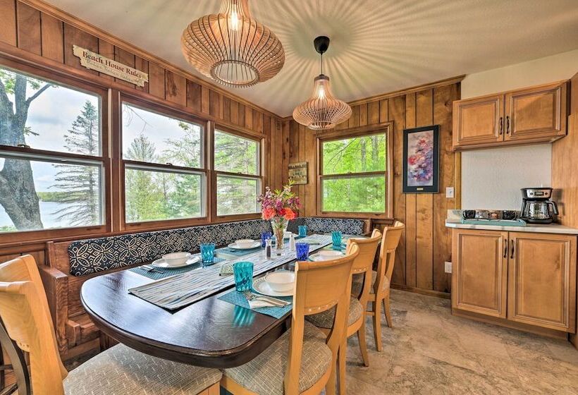 Lakefront Kalkaska Home Near Snowmobile Trails!