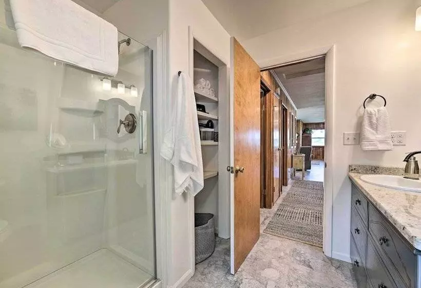 Lakefront Kalkaska Home Near Snowmobile Trails!