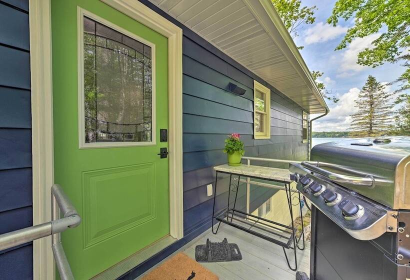 Lakefront Kalkaska Home Near Snowmobile Trails!