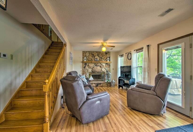Lakefront Rocky Mount Retreat W/ Swim Dock!