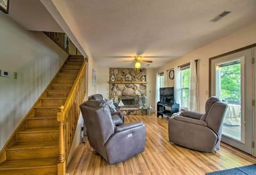 Lakefront Rocky Mount Retreat W/ Swim Dock!