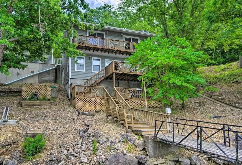 Lakefront Rocky Mount Retreat W/ Swim Dock!