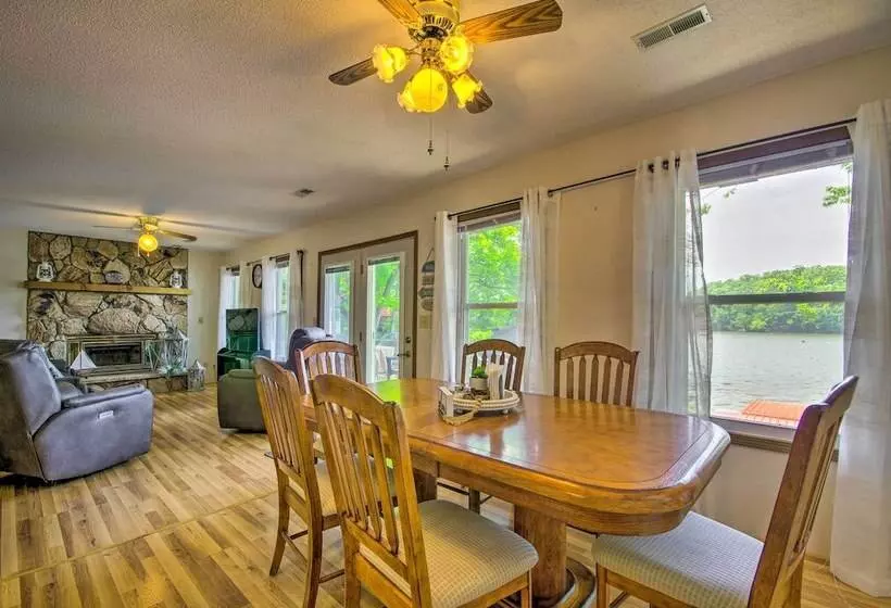 Lakefront Rocky Mount Retreat W/ Swim Dock!