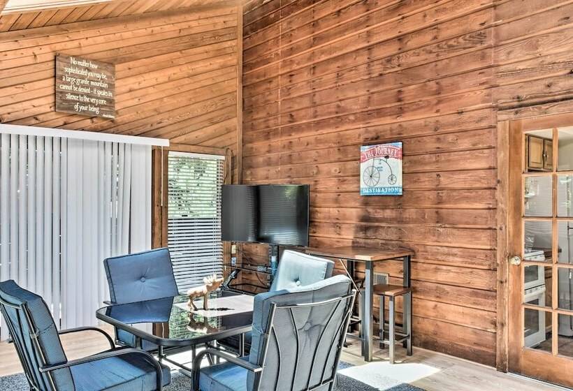 Scenic Woodland Park Hideaway W/ Wraparound Deck!