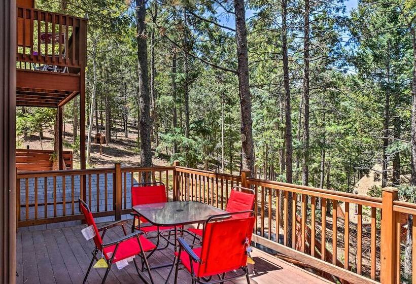 Scenic Woodland Park Hideaway W/ Wraparound Deck!