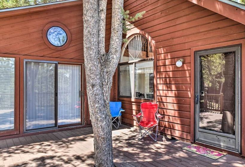 Scenic Woodland Park Hideaway W/ Wraparound Deck!