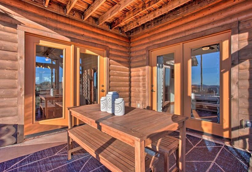 Updated Cabin W/ 360 Degree Mtn View: 1 Mi To Lake