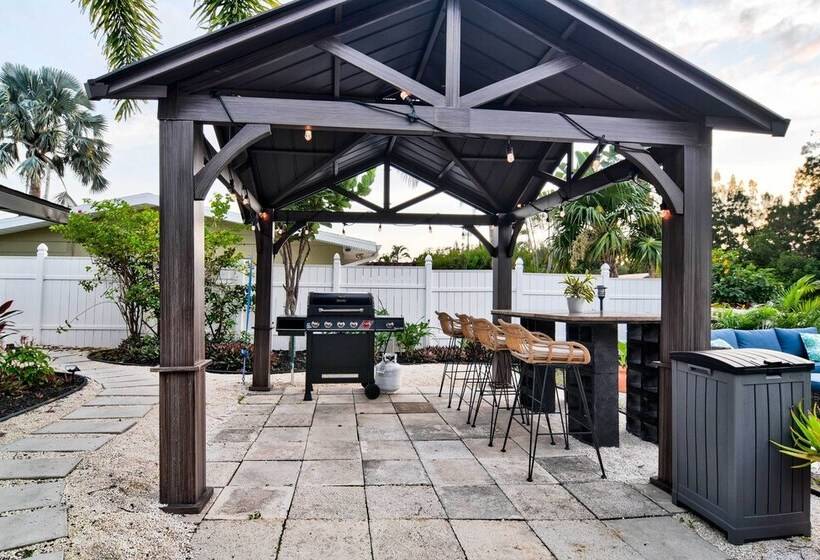 Waterfront Bradenton Home: Heated Pool & Fire Pit