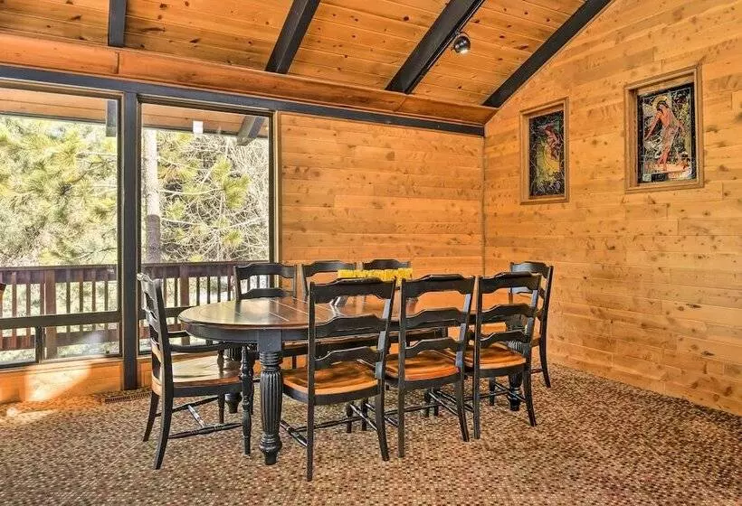 Cozy  Grand Woodland  Cabin W/ Mountain Views