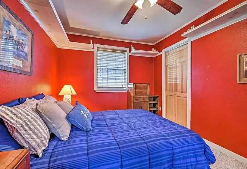 Llano Home With Yard: Walk To Restaurants!