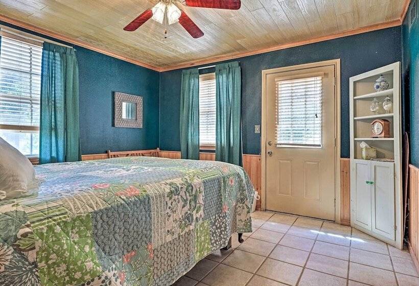 Llano Home With Yard: Walk To Restaurants!