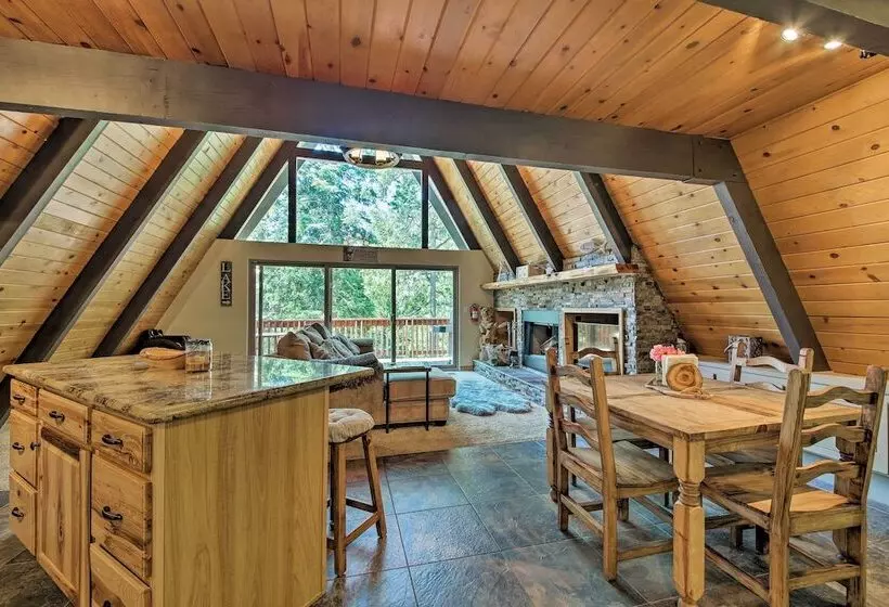 Luxe Lake Arrowhead Home W/ Game Room+hot Tub