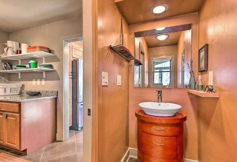 Luxe Rumbling Bald Home W/ Deck & Mountain View