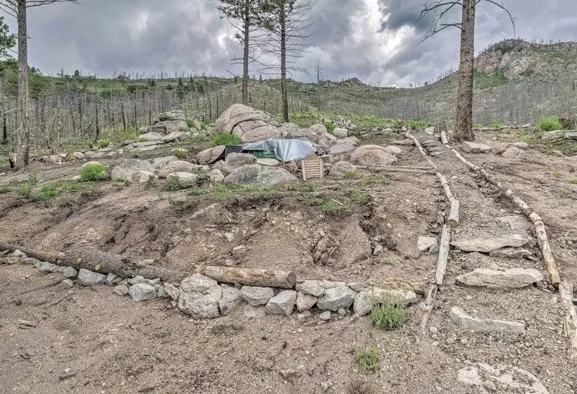 14 Mi To Ski Apache: Mountaintop Cabin W/ View