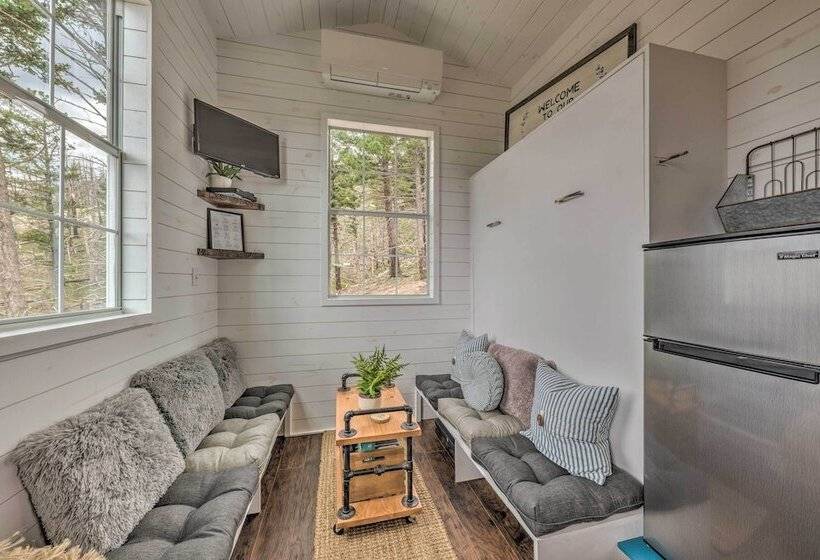 14 Mi To Ski Apache: Mountaintop Cabin W/ View