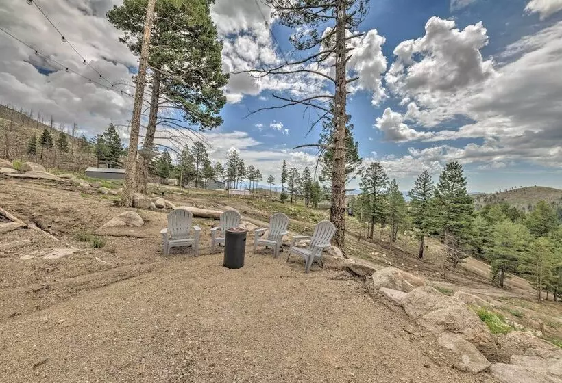 14 Mi To Ski Apache: Mountaintop Cabin W/ View