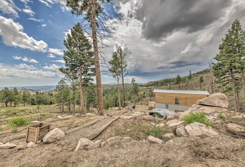14 Mi To Ski Apache: Mountaintop Cabin W/ View