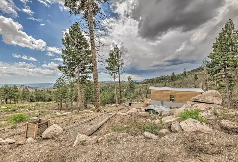 14 Mi To Ski Apache: Mountaintop Cabin W/ View