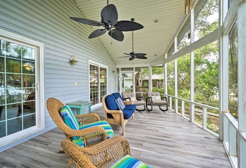 Reel Blessed  Topsail Beach Home W/ Private Dock!