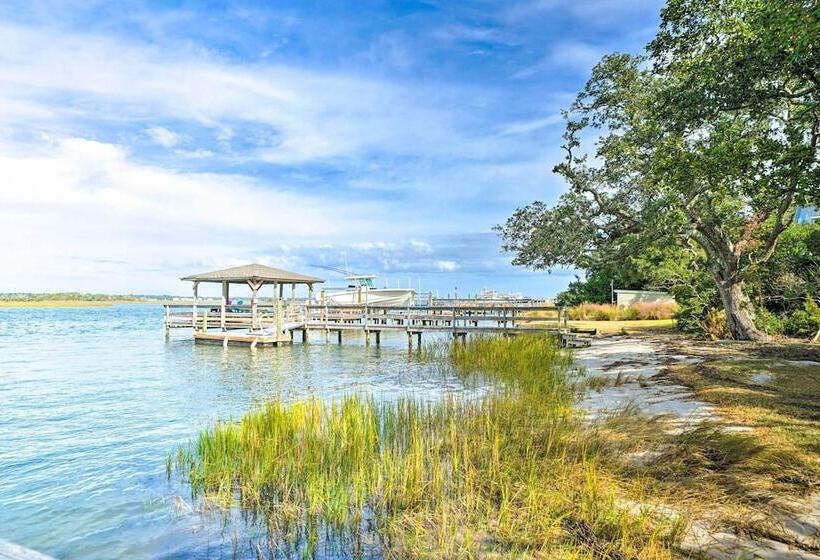 Reel Blessed  Topsail Beach Home W/ Private Dock!
