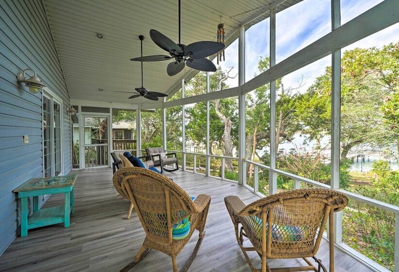 Reel Blessed  Topsail Beach Home W/ Private Dock!