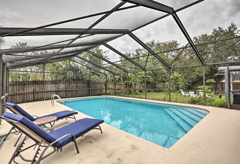 St Augustine Home W/ Private Pool: 4 Mi To Beach!