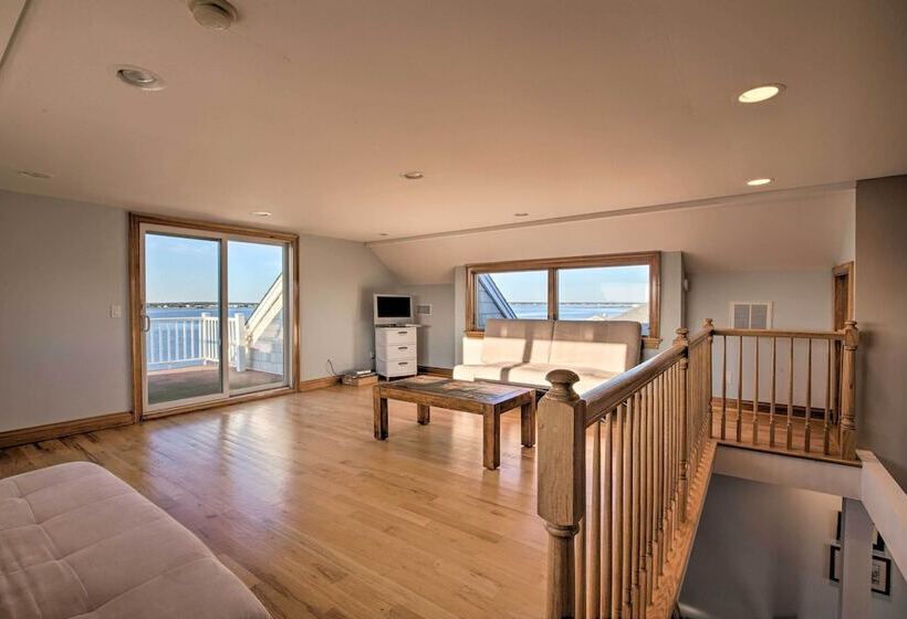 Waterfront Home W/ Large Deck + Private Pool!