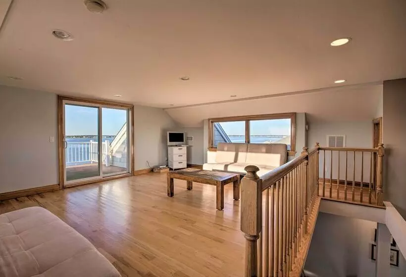 Waterfront Home W/ Large Deck + Private Pool!