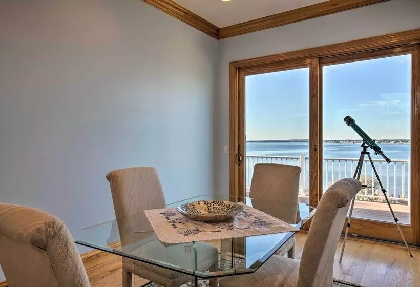 Waterfront Home W/ Large Deck + Private Pool!