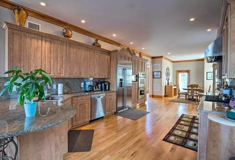 Waterfront Home W/ Large Deck + Private Pool!