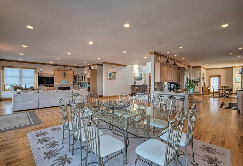 Waterfront Home W/ Large Deck + Private Pool!